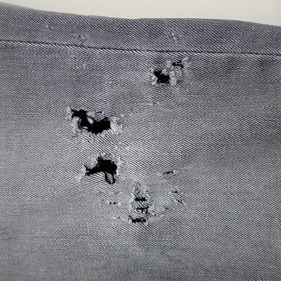 Joes Jeans distressed grey ankle jeans - Picture 2 of 8